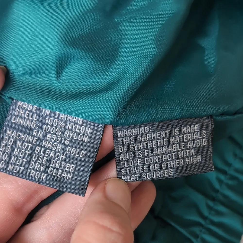 Teal and Purple Windbreaker Jacket - Picture 11 of 13